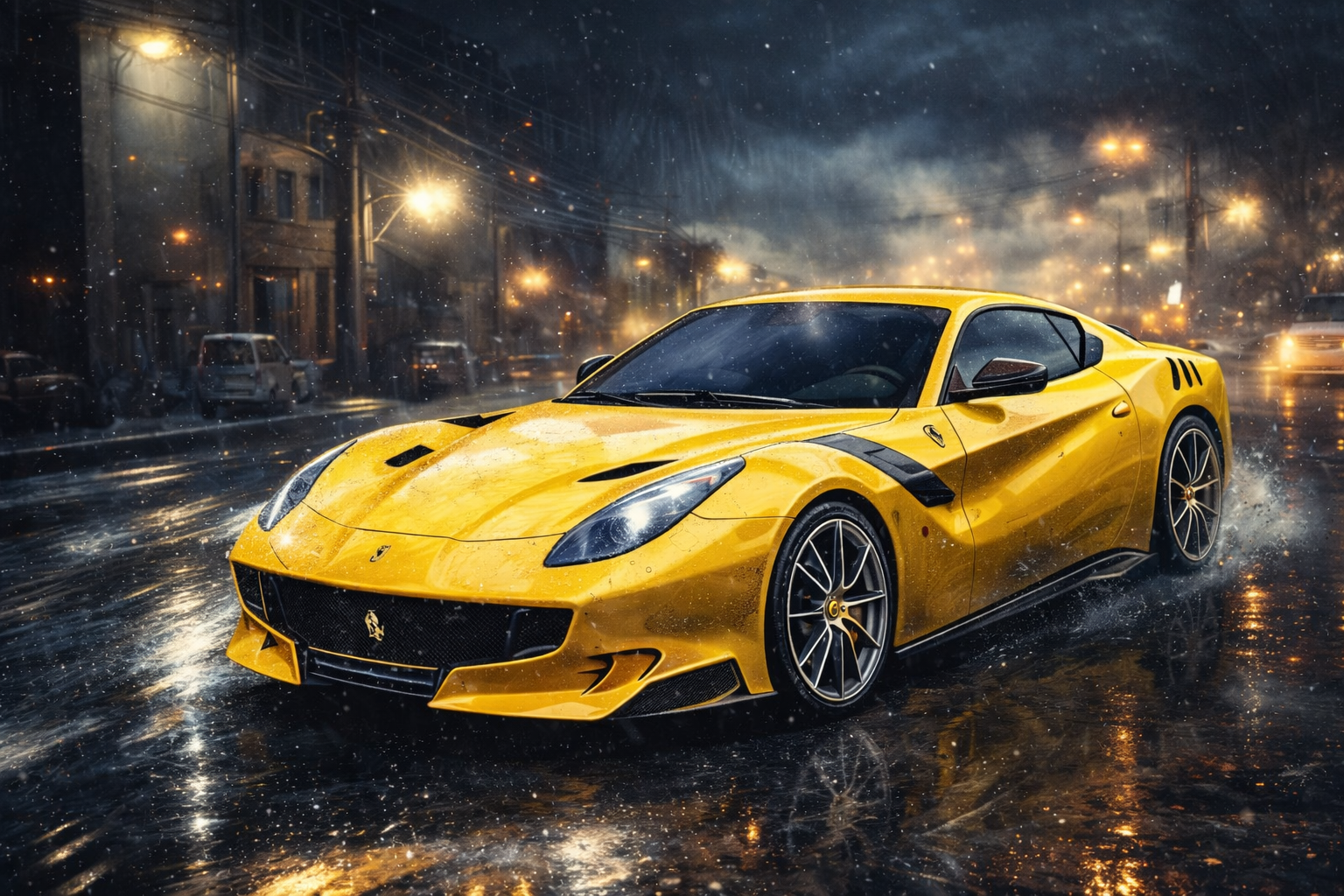 Ferrari F12 tdf night