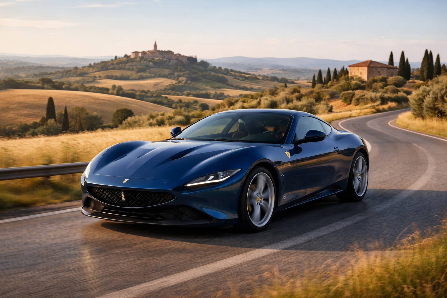FERRARI ROMA BLU POZZI