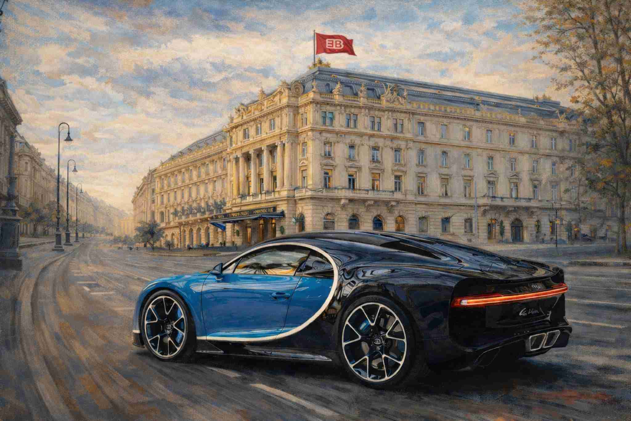BUGATTI CHIRON BLUE